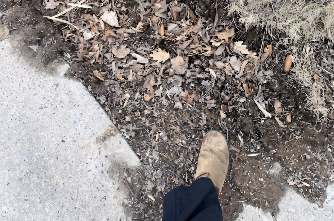 What is with... those deep ruts caused by sidewalk plows?