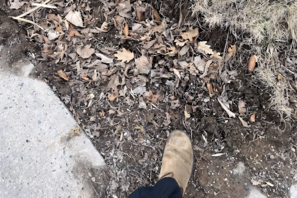 What is with... those deep ruts caused by sidewalk plows?