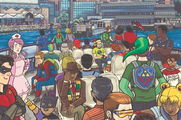 August Event Guide: Buskers, comics, rock painting, and more