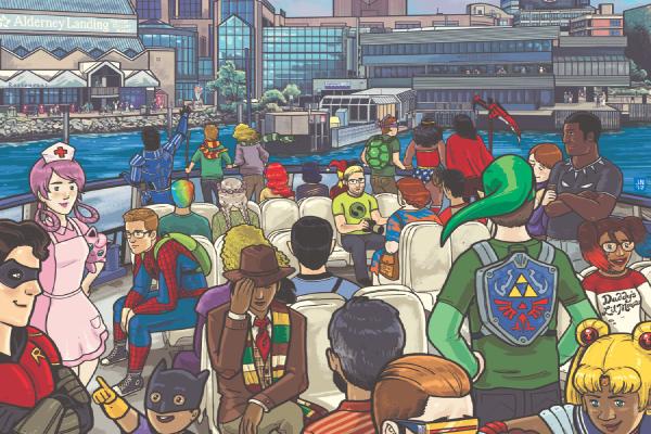 August Event Guide: Buskers, comics, rock painting, and more