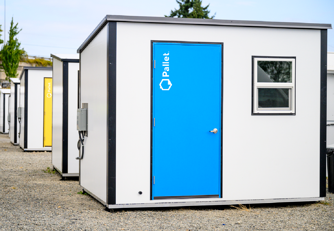 Homeless seniors find privacy, community at Dartmouth pallet shelter village